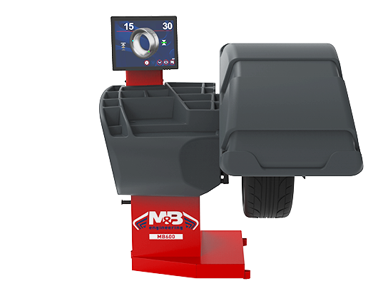 MB600P Балансировочный станок,сонар, тачскрин, автоматический ввод 3 параметров