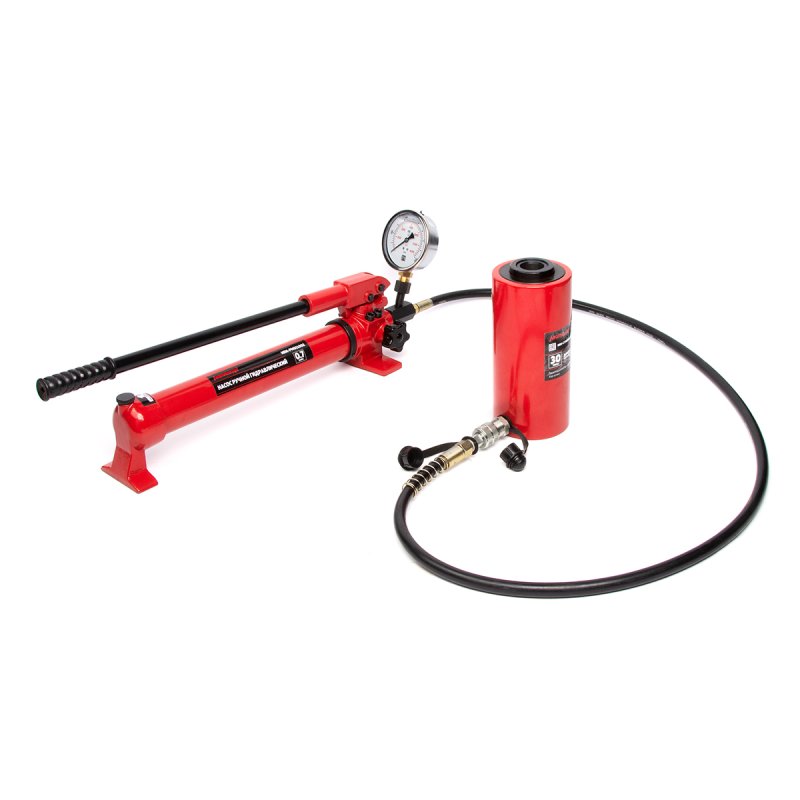 HRH-CY06030100 Гидравлический цилиндр (домкрат) с полым штоком, однополостной 30 т, ход 100 мм