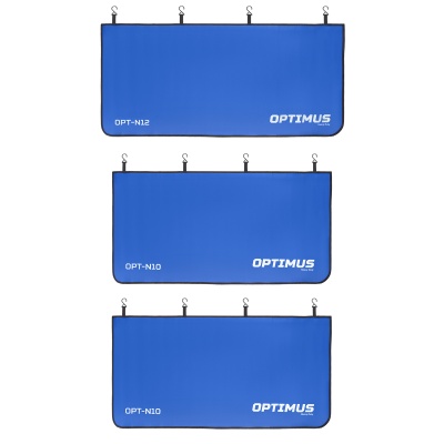 OPT-NS12 Комплект защитных накидок с удвоенным количеством магнитов на крыло и кузов автомобиля, 3 ш OPTIMUS