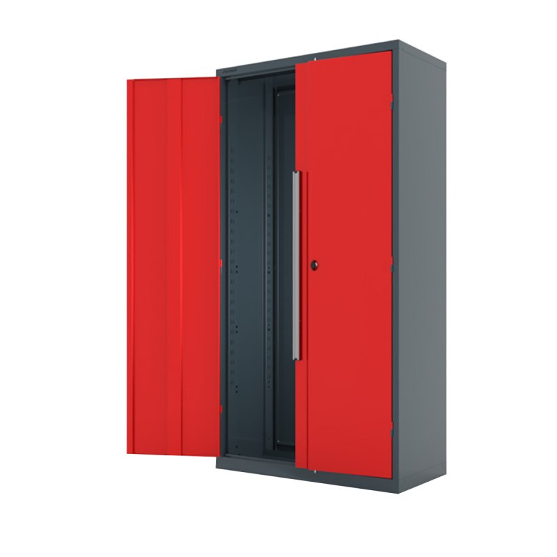 Шкаф инструментальный "Premium" 1000х500х1950h мм. (7016 Серый_антрацит_корпус, 3000 Красный_ящики/д
