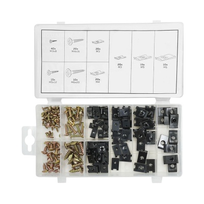 OPT-214065 Набор саморезов и металлических подушек 170 предметов OPTIMUS