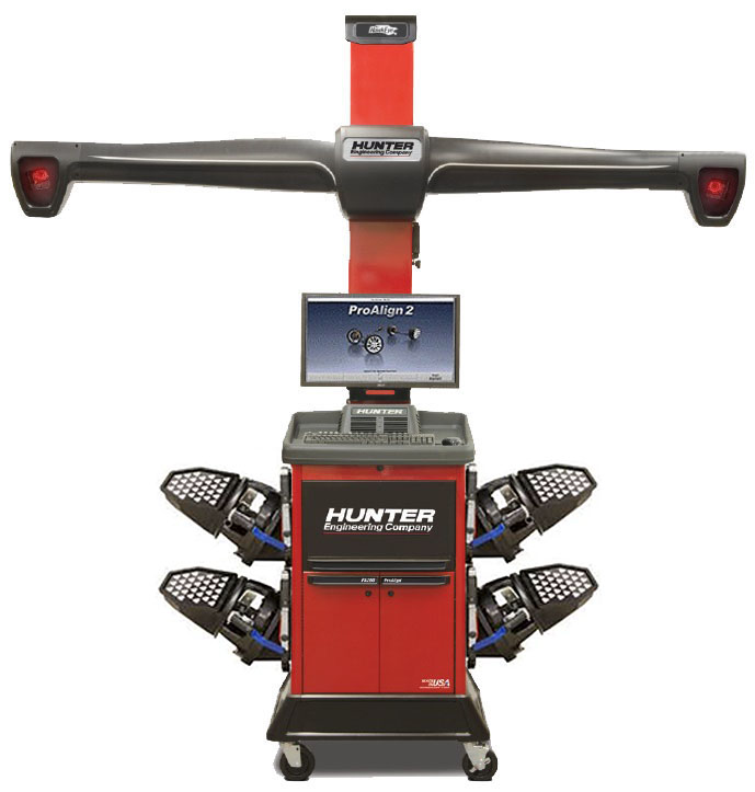 Hunter PA260/22L-222CMAE Стенд сход-развал c QuickGrip адаптерами