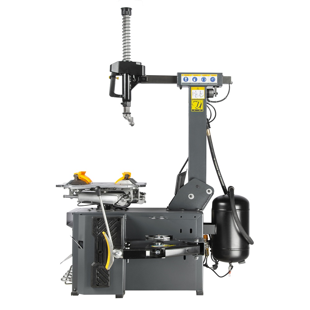 WDK-709738 Автоматический шиномонтажный станок со взрывной накачкой колес, двухскоростной. Захват 12 Wiederkraft