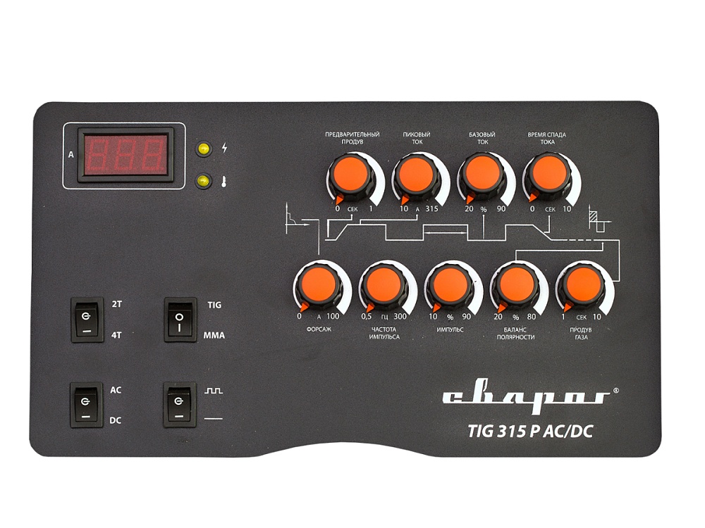 Сварочный инвертор Svarog TECH TIG 315 P AC/DC (E103)