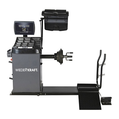 WDK-790B Грузовой балансировочный стенд, авт.ввод параметров, вал 40 мм, 380 Вольт WiederKraft 