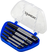 Набор экстракторов для извлечения сломанного крепежа М3-М18, 5пр. CR-MO