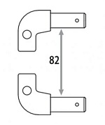 RedHotDot Плечо для отбортовки для HAMMER DDT (2 шт.) арт. 048690