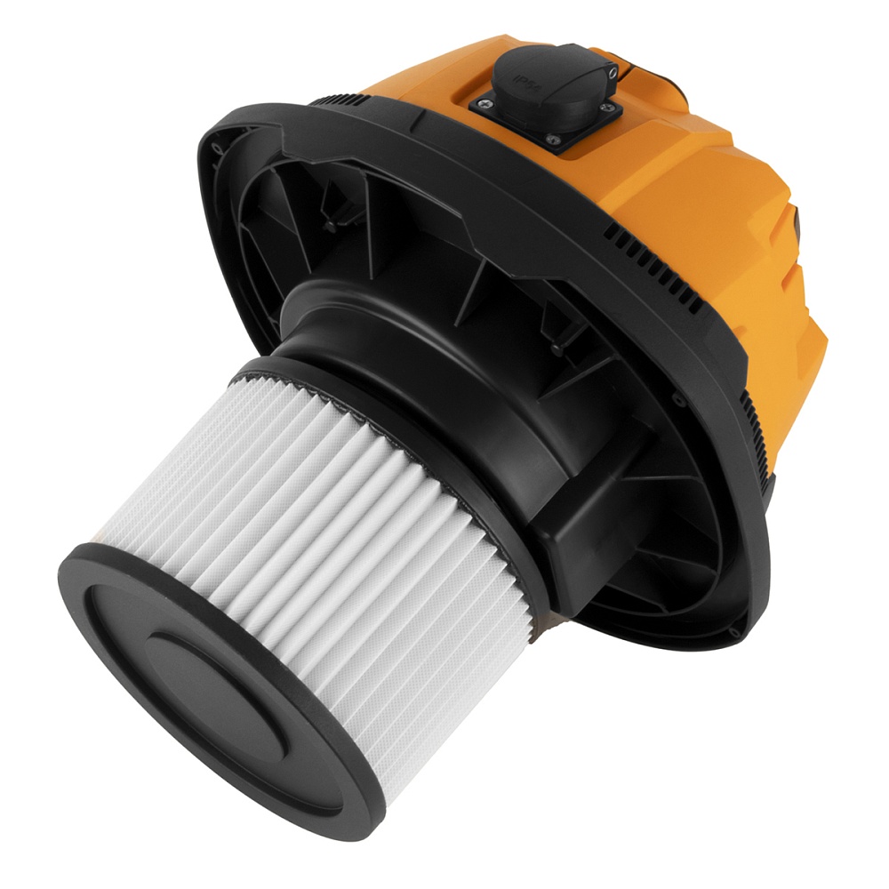 WDK-DUSTER L+ Промышленный пылесос 1600 Вт / 30 л, с подключением электроинструмента