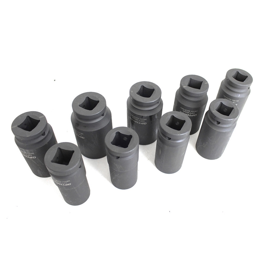 OPT-60209 Набор ударных головок глубоких 3/4" 9 пр., 22-38 мм. OPTIMUS