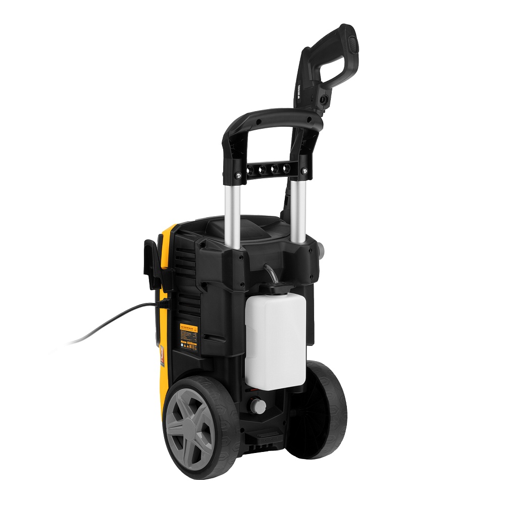 Моечная машина высокого давления R-180, 2200 Вт, 180 бар, 380 л/ч, колесная Denzel