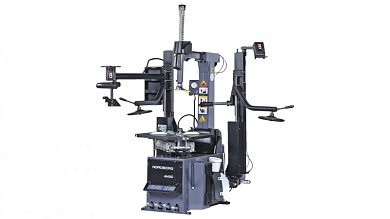 Станок шиномонтажный автомат, инверторный, стол с накладками, 220 В, серый NORDBERG 4643ID