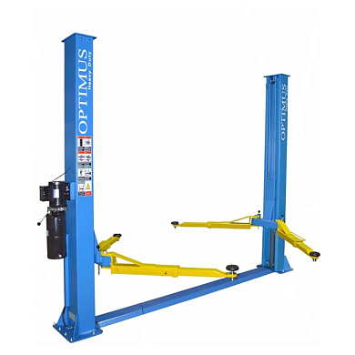 S-OPT-4T/220 Подъемник двухстоечный, нижняя синхронизация, г/п 4 т, 220В OPTIMUS