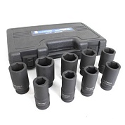 OPT-60209 Набор ударных головок глубоких 3/4" 9 пр., 22-38 мм. OPTIMUS