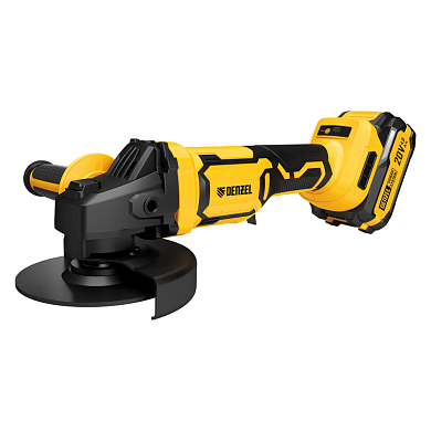 Машина шлифовальная угловая аккумуляторная бесщет. AGH-BL-20-125, Li-Ion, 20 В// Denzel