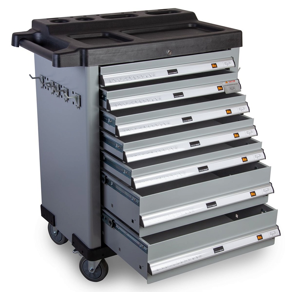 Тележка инструментальная 7 ящиков WDK-807