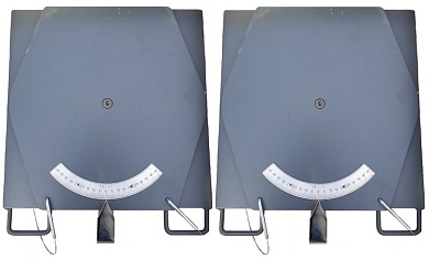 Поворотные круги грузовые (2 шт)