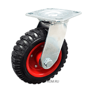 PRS 160 Поворотная рифленая колесная опора д160 (VILS)