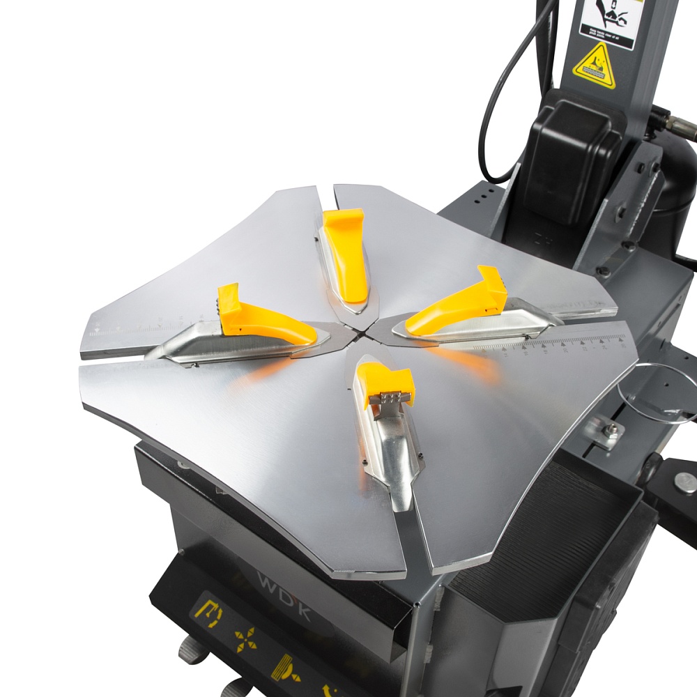 WDK-709738 Автоматический шиномонтажный станок со взрывной накачкой колес, двухскоростной. Захват 12 Wiederkraft