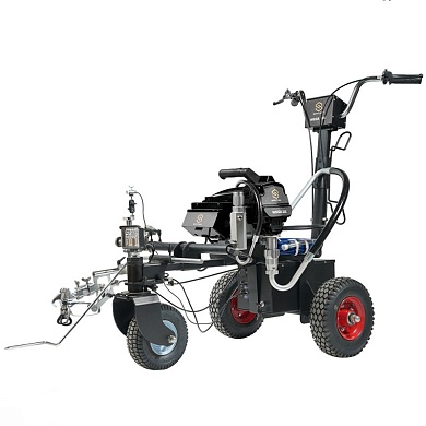 Аккумуляторная разметочная машина Schtaer Wega 22E с поршневым насосом