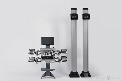 7204 H A  Техно Вектор 7 Стенд развал схождения 3D PRO