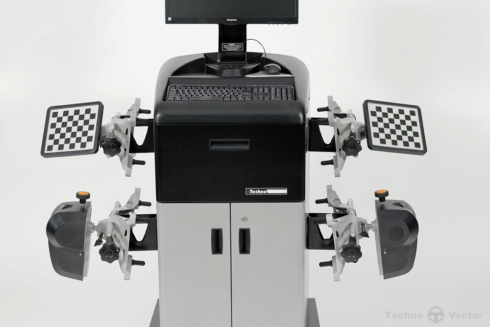 T 6202 Техно Вектор 6 Стенд сход-развал 3d FREE MOTION