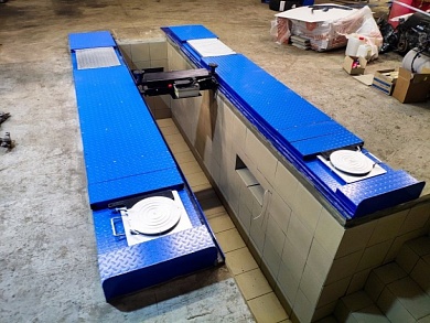 Ямные пути GAROPT GTA463RS длина 4630мм*600мм, в комплекте с задними сдвижными платформами