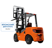 Дизельный погрузчик CPCD18-WS5K2 с японским двигателем и тремя линиями гидравлики