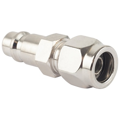 HRS-30PPA Harrison Штекер быстроразъемного соединения с обжимным креплением PU шланга ? 6.5х10 мм