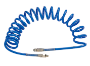 Шланг пневматический 8х12 мм, 15 м, спиральный, полиуретановый, резьба 1/4" MIGHTY SEVEN SD-23115