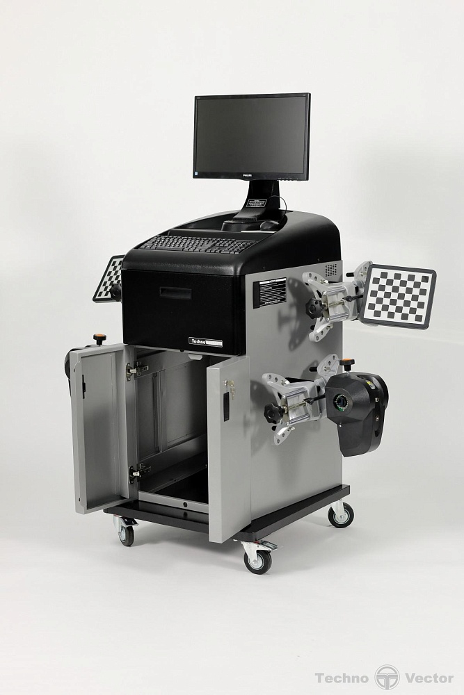 T 6202 Техно Вектор 6 Стенд сход-развал 3d FREE MOTION