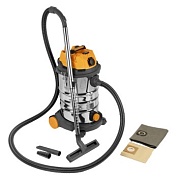 WDK-DUSTER L+ Промышленный пылесос 1600 Вт / 30 л, с подключением электроинструмента
