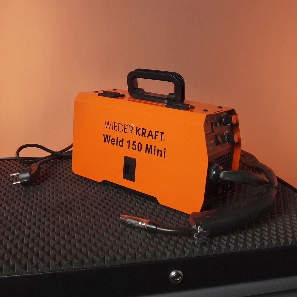 Weld 150 Mini Сварочный аппарат, MIG/MAG 150А, 220В Wiederkraft