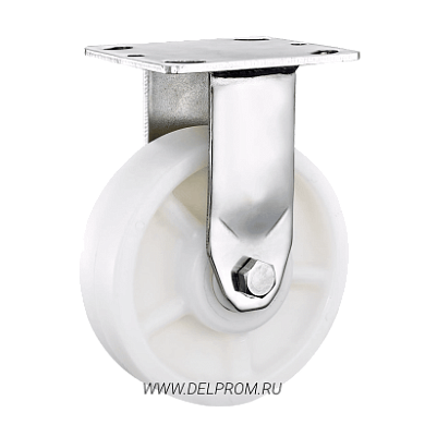 FCdn 63 Большегрузная полиамидная неповоротная колесная опора д150 (VILS)