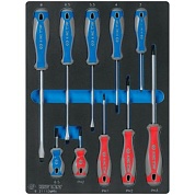 KING TONY Набор отверток, ложемент, 10 предметов KING TONY 9-31110MRV