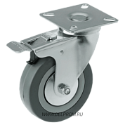 SCgb 93 Поворотная аппаратная колесная опора с тормозом с.р. д75 (VILS)