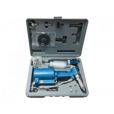 Пневмогидравлический заклепочник (усилие 880кг,заклепка 2.4,3.2,4.0,4.8) в кейсе Forsage F-ST-6615K