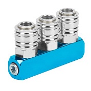 WDK-65359 Соединительный пневматический тройник 1/4"