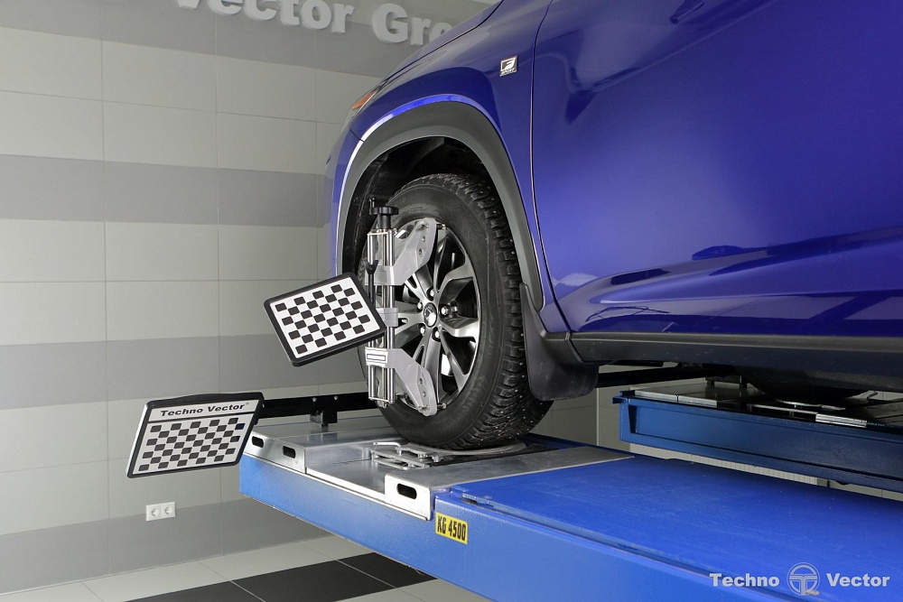 T 6202 Техно Вектор 6 Стенд сход-развал 3d FREE MOTION