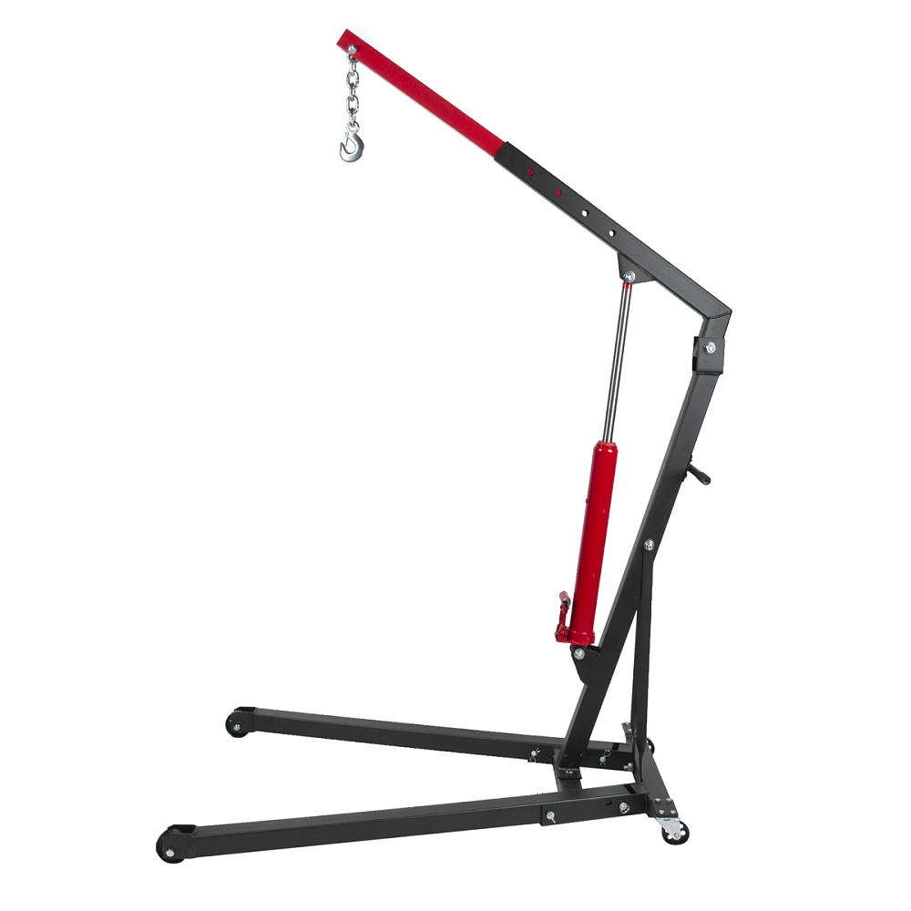 WDK-83201 WiederKraft Низкопрофильный гидравлический гаражный кран, 1т