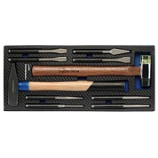 Набор ударного инструмента 10 предметов в ложементе для тележки NORDBERG 800010T