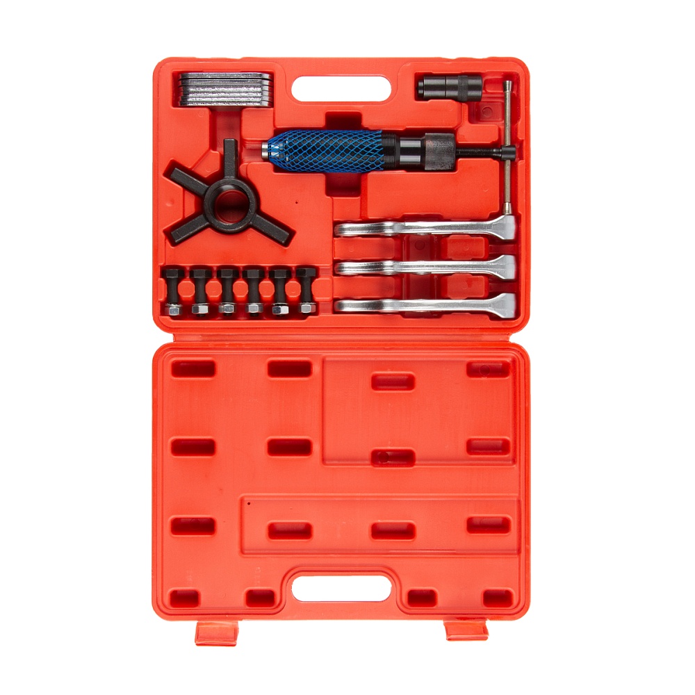 WDK-214870 Гидравлический съемник, 10т в наборе Wiederkraft