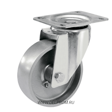 SCss 42 Чугунная поворотная колесная опора д.100 (VILS)