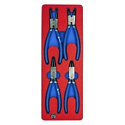 МАСТАК Набор съемников стопорных колец, ложемент, 4 предмета МАСТАК 5-3304