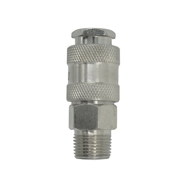 OPT-730SMA Соединение быстросъемное пневматическое с внешней резьбой 3/8" OPTIMUS