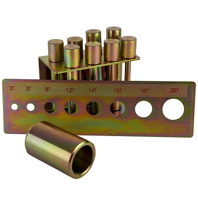 Набор оправок для выпрессовки Wiederkraft WDK-80008