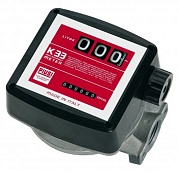 K33 ver. C масло 3-х разрядный механический счетчик отпуска масла